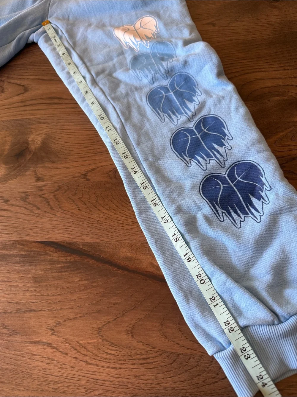 Overtime Youth XL Light Blue Sweatpant Joggers